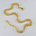 White CZ Astrology Minimal White Sterling Silver Links Bracelet