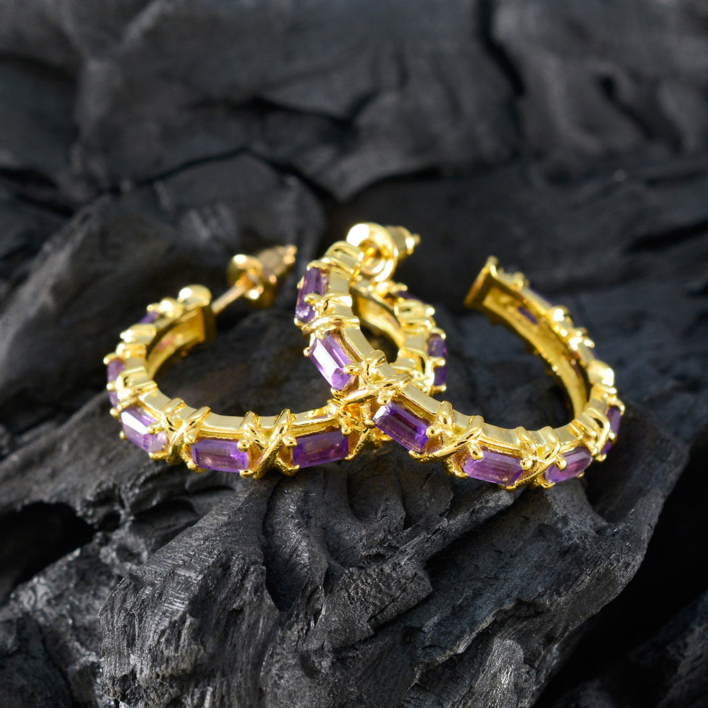 Amethyst-Middle-Eastern-Aaliyah-multiple-Stud-Purple-Silver-Earring