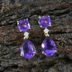Amethyst-American-Riley-multiple-Dangle-Purple-925-Silver-Earring