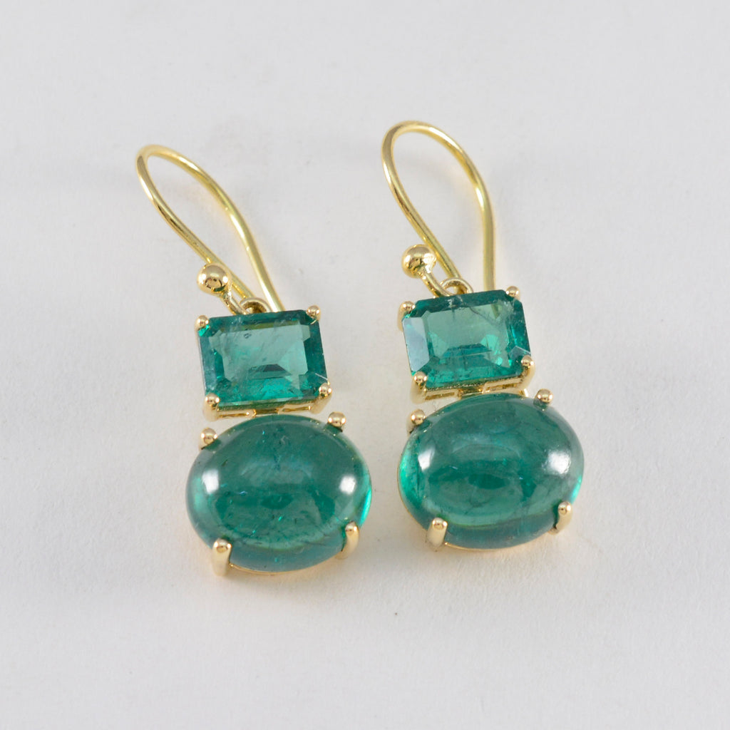 Emerald-CZ-Indian-Ayeshaa-multiple-Dangle-Green-92.5-Silver-Earring