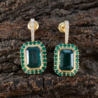 Emerald-CZ-Indian-Kristine-multiple-Stud-Green-925-Sterling-Silver-Earring