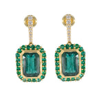Emerald-CZ-Indian-Kristine-multiple-Stud-Green-925-Sterling-Silver-Earring