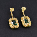 Emerald-CZ-Indian-Kristine-multiple-Stud-Green-925-Sterling-Silver-Earring