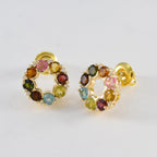 Multi-Indian-Araya-multiple-Stud-multicolor-925-Sterling-Silver-Earring