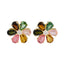 Multi-Indian-Ayesha-multiple-Stud-multicolor-Silver-Earring