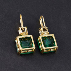 Multi-Indian-Lakshmi-multiple-Dangle-multicolor-92.5-Silver-Earring