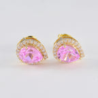Pink-CZ-American-Micaela-multiple-Stud-Pink-Sterling-Silver-Earring