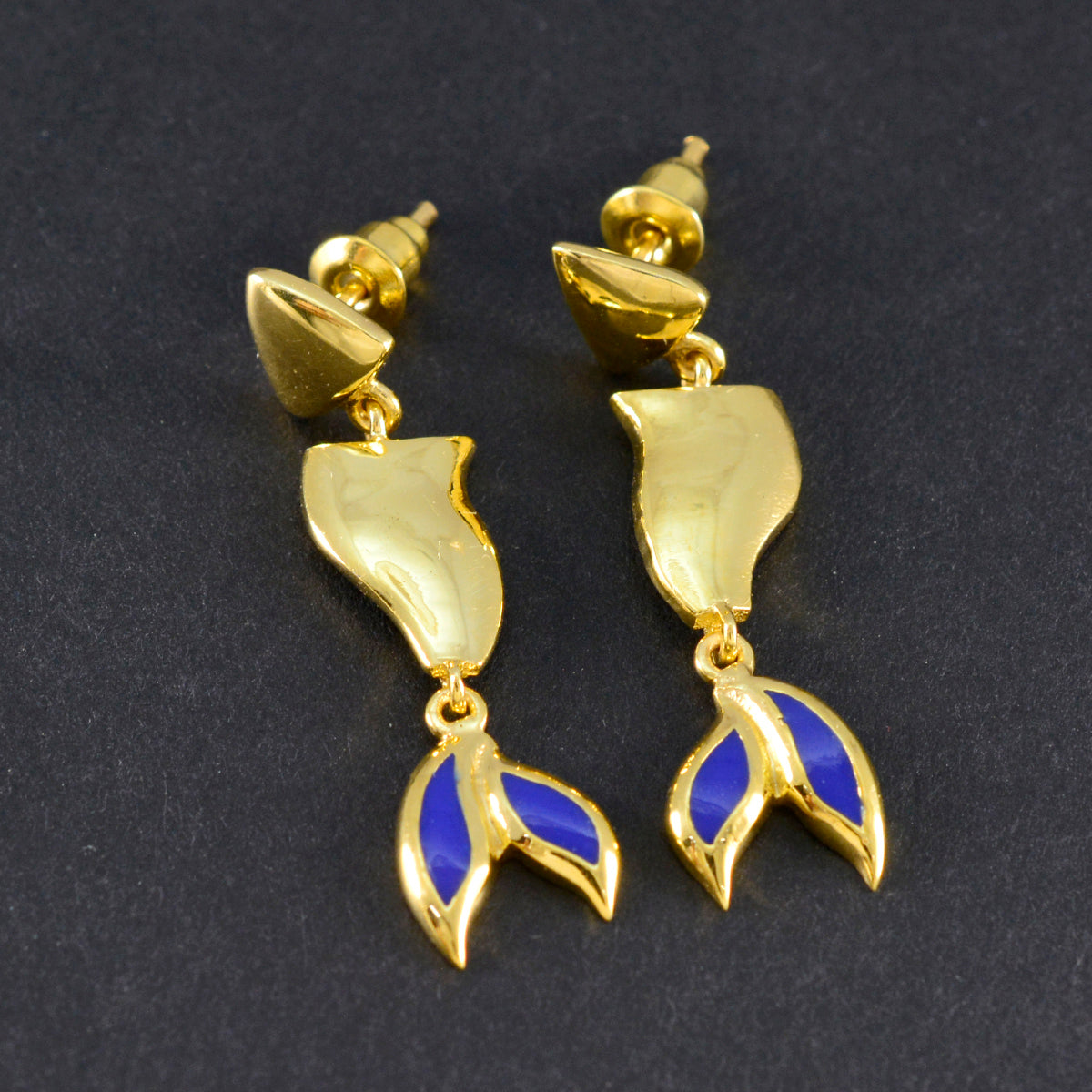 Plain-American-Micaaela-multiple-Stud-Gray-Sterling-Silver-Earring