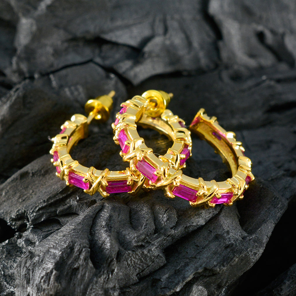 Ruby-CZ-African-Amelia-multiple-Stud-Red-925-Silver-Earring