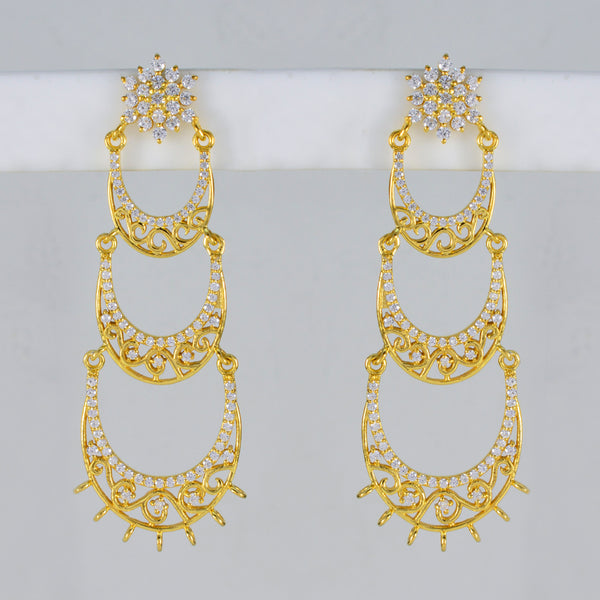 White-CZ-African-Emily-multiple-Stud-White-925-Silver-Earring