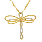 Cubic Zirconia Statement African Sterling Silver multiple White Pendant