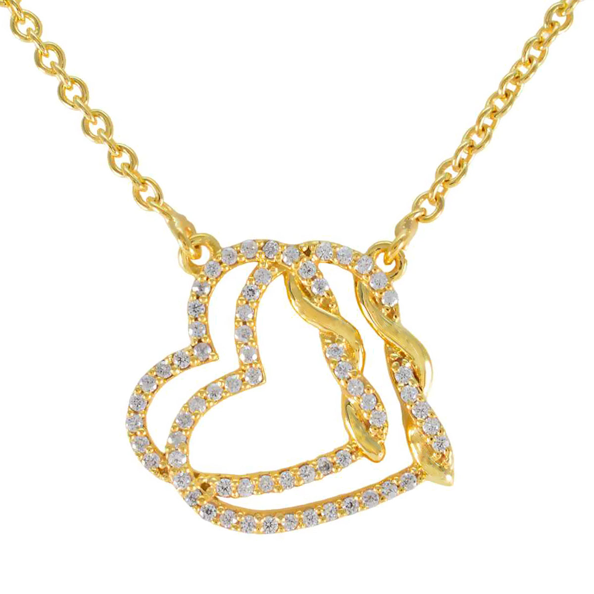 White CZ Tiny Middle Eastern 925 Silver multiple White Pendant メイン画像