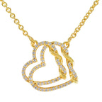 White CZ Tiny Middle Eastern 925 Silver multiple White Pendant