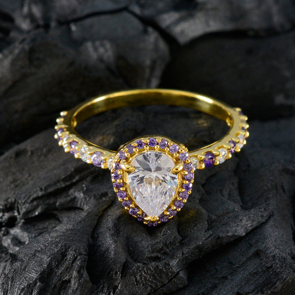 Amethyst Halo Latin American 92.5 Silver Purple Gemstone Delicate Sophisticated Ring Jewellery