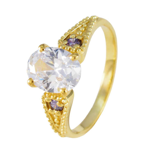 Amethyst Halo American 925 Silver Purple Gemstones Delicate Glamorous Ring Jewellery