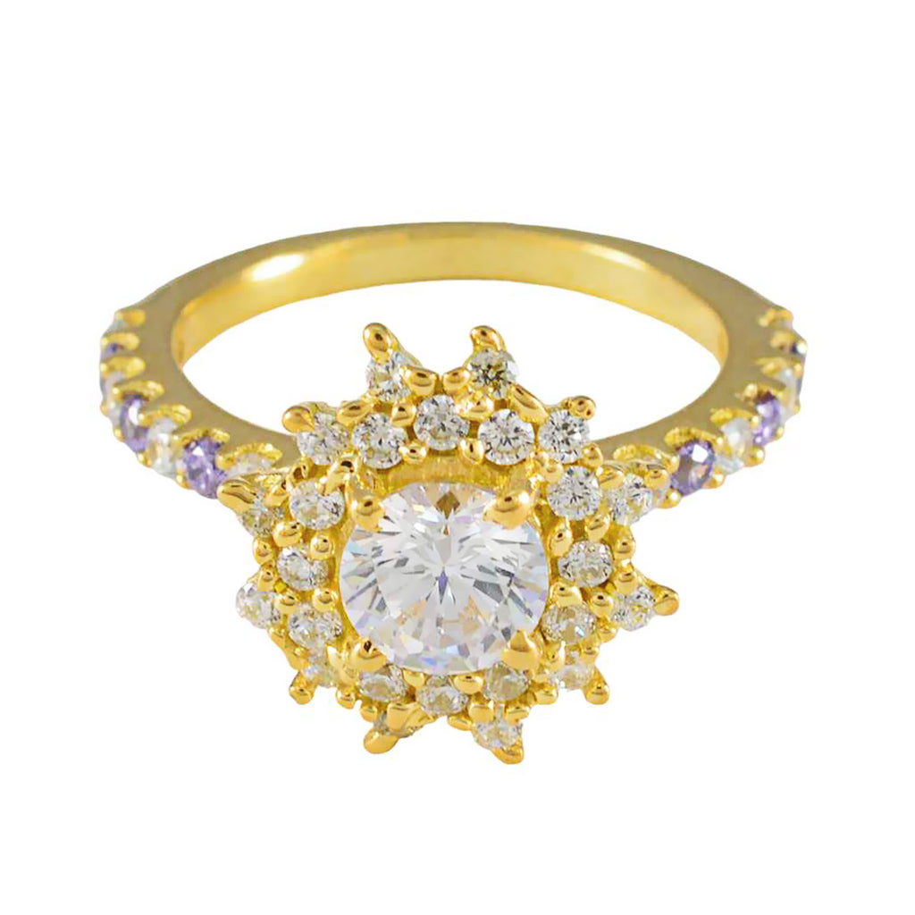 Amethyst Halo American 925 Silver Purple Gemstone Whisper thin valentine Ring Jewellery