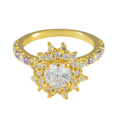 Amethyst Halo American 925 Silver Purple Gemstone Whisper thin valentine Ring Jewellery