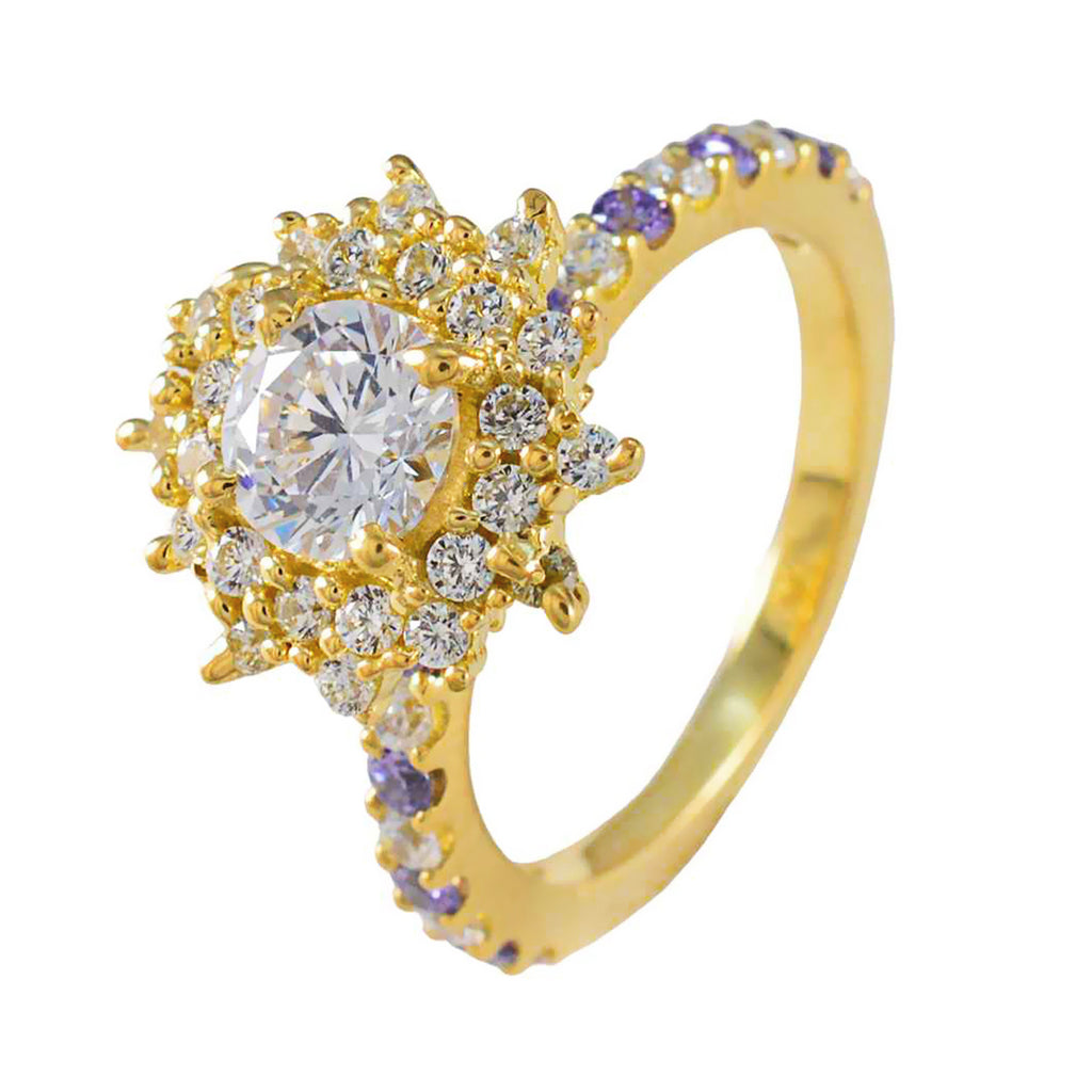 Amethyst Halo American 925 Silver Purple Gemstone Whisper thin valentine Ring Jewellery