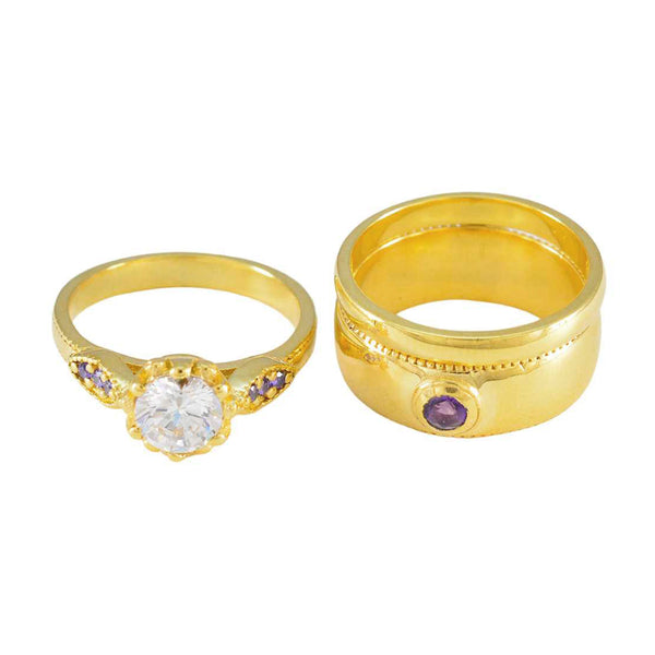 Amethyst Halo Indischer Sterling Silber Lila Edelstein Auffälliger Valentinstag Ring Schmuck