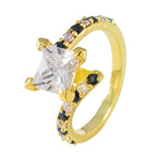 Blue Sapphire CZ Halo American Silver Blue Gems Whisper thin propsel Ring Jewellery