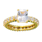 Emerald CZ Halo Latin American Sterling Silver Green Gems Whisper thin Engagement Ring Jewellery