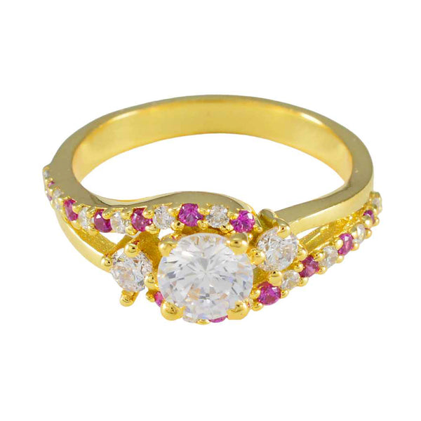 Ruby CZ Halo American 925 Sterling Silver Red Gemstones Whisper thin Love Ring Jewellery
