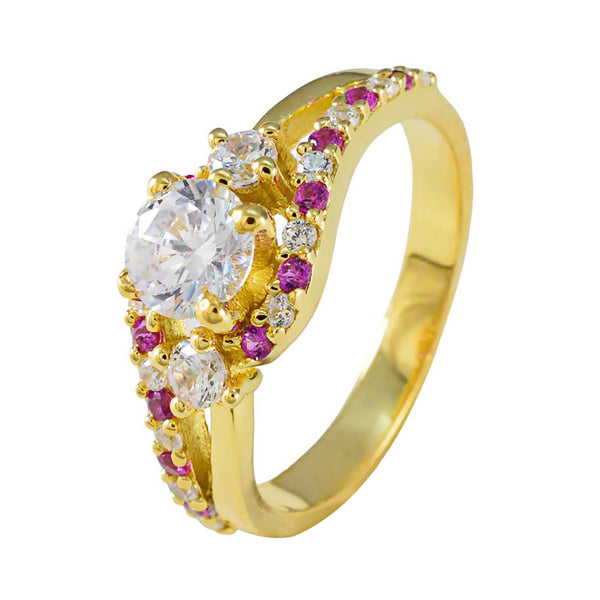 Ruby CZ Halo American 925 Sterling Silver Red Gemstones Whisper thin Love Ring Jewellery