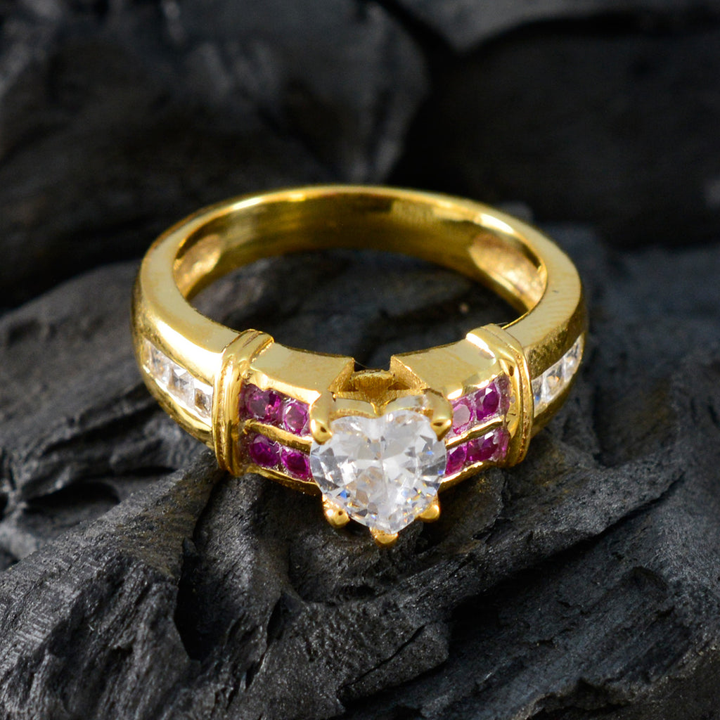 Ruby CZ Halo Latin American 92.5 Silver Red Gems Whisper thin Romantic Ring Jewellery