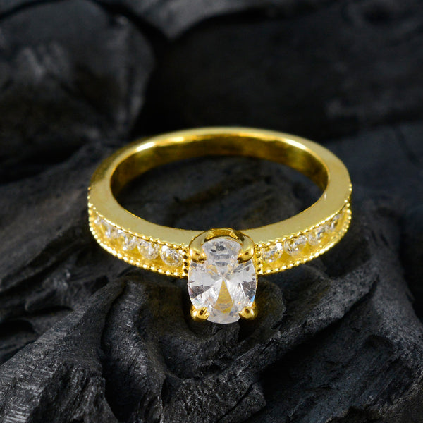 White CZ multiple Korean Silver White Gemstone Delicate Glamorous Ring Jewelry