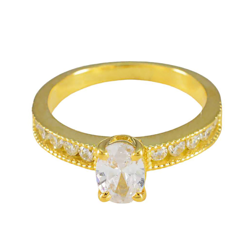 White CZ multiple Korean Silver White Gemstone Delicate Glamorous Ring Jewelry