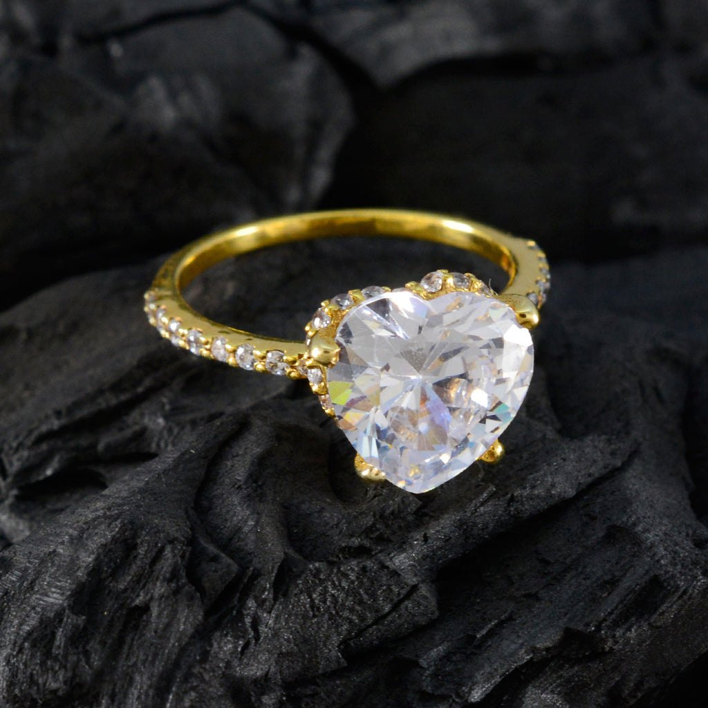 White CZ Halo Latin American 925 Sterling Silver White Gemstone Delicate Romantic Ring Jewellery