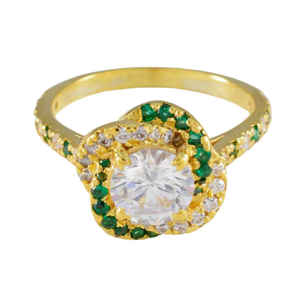 White CZ Halo Latin American 925 Sterling Silver White Gems Whisper thin Engagement Ring Jewellery