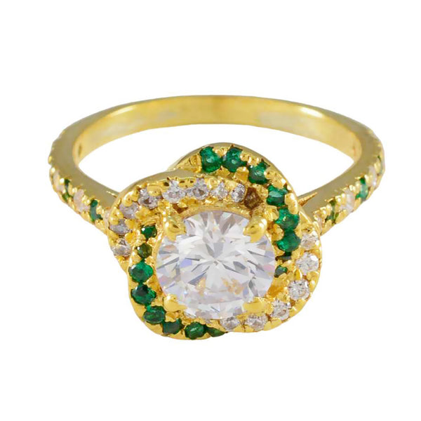 White CZ Halo Latin American 925 Sterling Silver White Gems Whisper thin Engagement Ring Jewellery