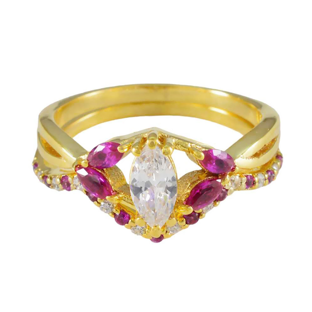 White CZ Halo Korean Sterling Silver White Gemstone Whisper thin wedding Ring Jewelry