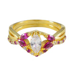 White CZ Halo Korean Sterling Silver White Gemstone Whisper thin wedding Ring Jewelry