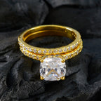 White CZ Halo Korean 925 Silver White Gemstones Whisper thin Romantic Ring Jewelry