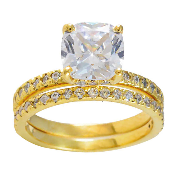 White CZ Halo Korean 925 Silver White Gemstones Whisper thin Romantic Ring Jewelry