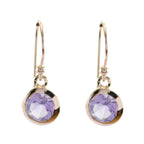 Amethyst-French-Mathilde-Solitaire-Dangle-Purple-925-Silver-Earring