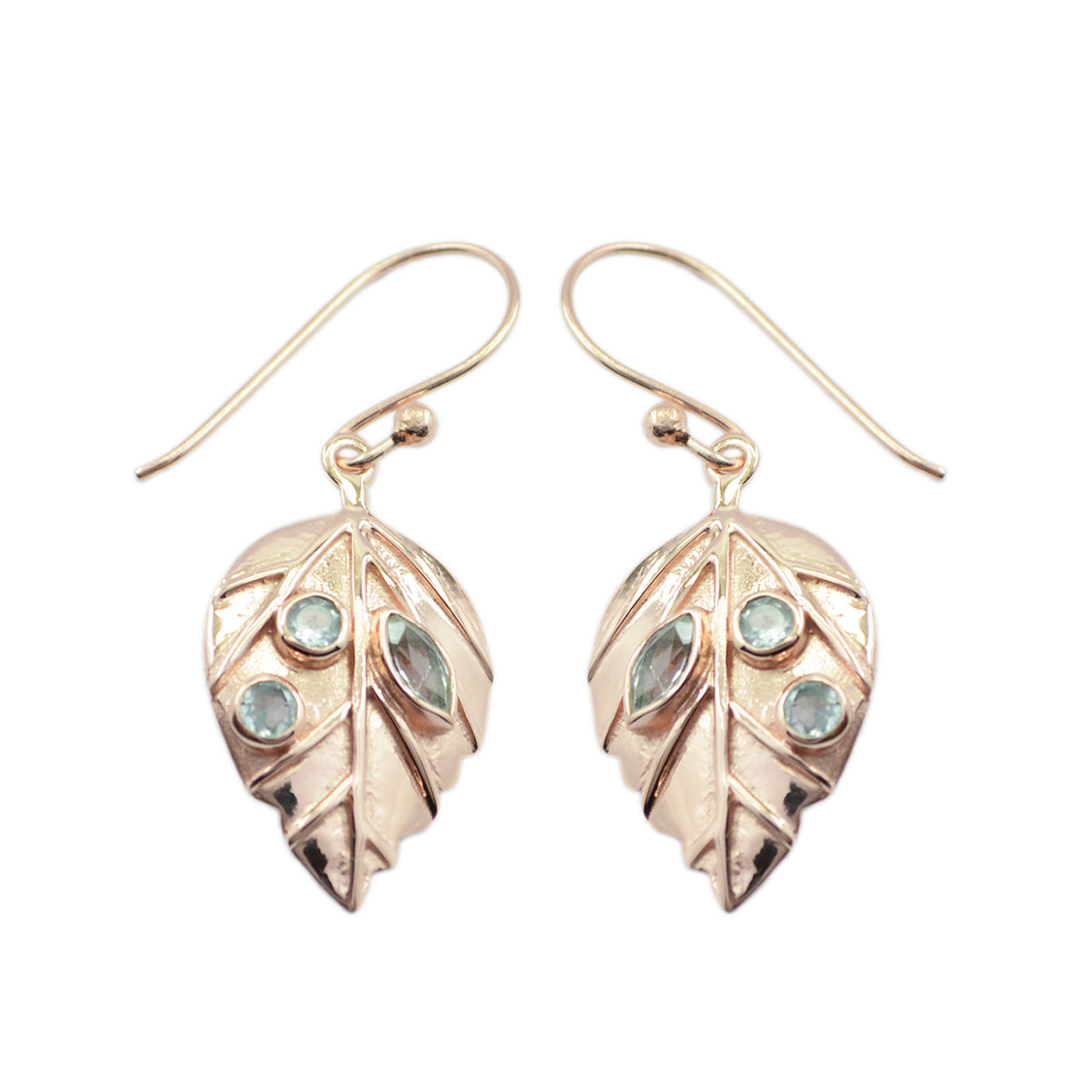 Blue-Topaz-Egyptian-Ines-multiple-Dangle-Blue-92.5-Silver-Earring