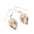 Blue-Topaz-Egyptian-Ines-multiple-Dangle-Blue-92.5-Silver-Earring