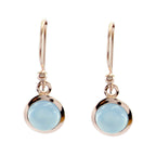 Chalcedony-German-Maya-Solitaire-Dangle-Blue-92.5-Silver-Earring