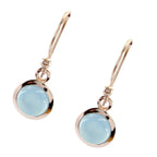 Chalcedony-German-Maya-Solitaire-Dangle-Blue-92.5-Silver-Earring