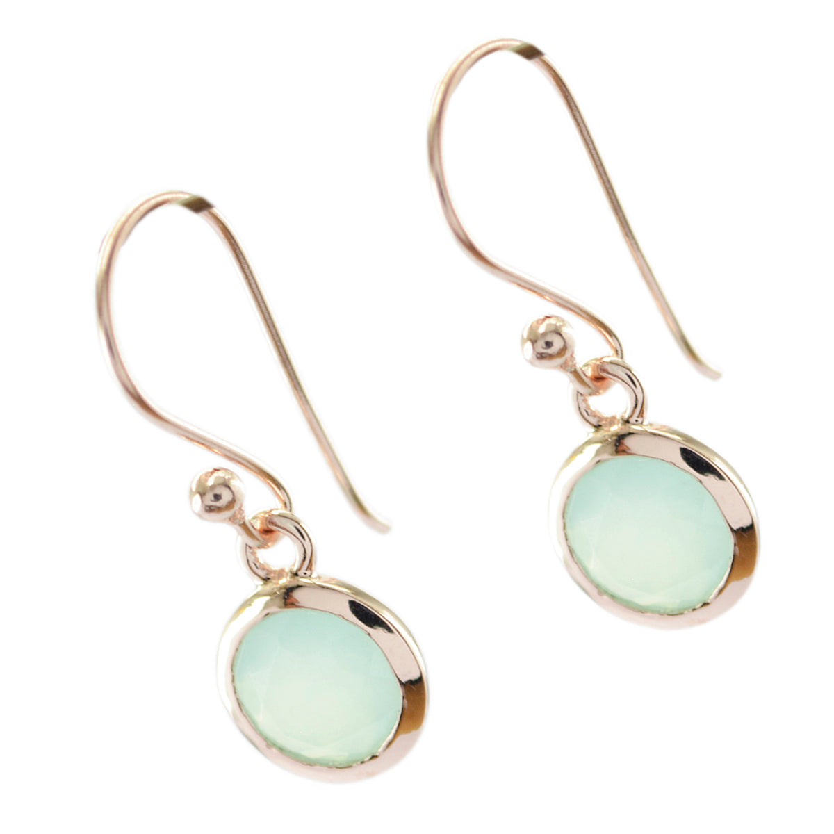 Chalcedony-African-Mia-Solitaire-Dangle-Blue-925-Sterling-Silver-Earring