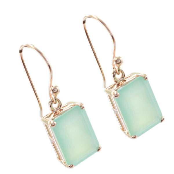 Chalcedony-Middle-Eastern-Riley-Solitaire-Dangle-Blue-Silver-Earring