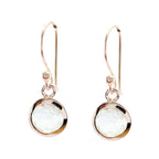 Crystal-Quartz-Russian-Mila-Solitaire-Dangle-White-Silver-Earring