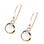 Crystal-Quartz-Russian-Mila-Solitaire-Dangle-White-Silver-Earring