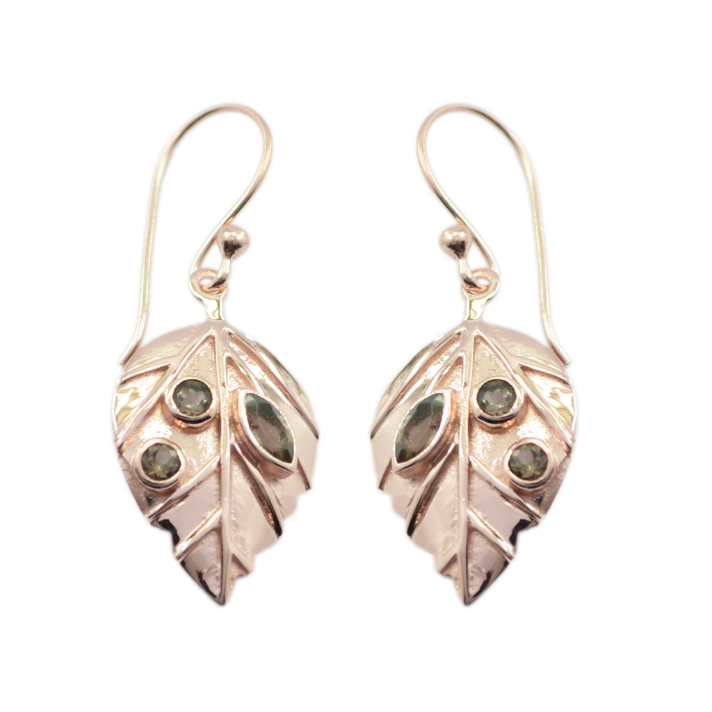 Green-Amethyst-American-Inès-multiple-Dangle-Green-925-Sterling-Silver-Earring