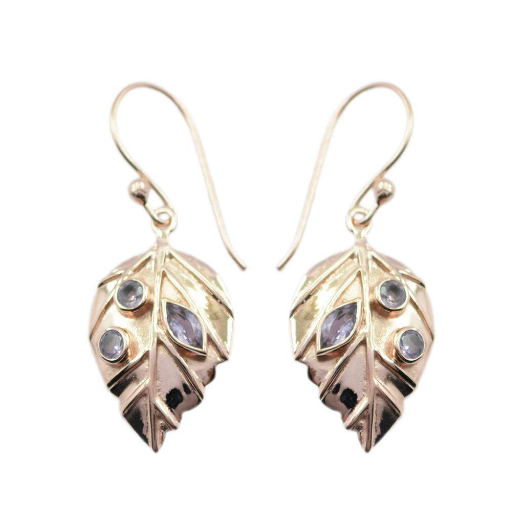 Iolite-Japanese-Isabella-multiple-Dangle-Blue-Sterling-Silver-Earring