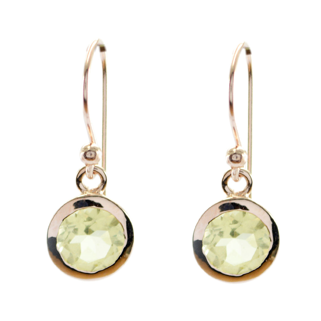 Lemon-Quartz-Egyptian-Nella-Solitaire-Dangle-Yellow-925-Silver-Earring