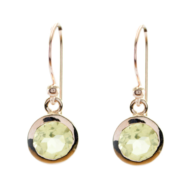 Lemon-Quartz-Egyptian-Nella-Solitaire-Dangle-Yellow-925-Silver-Earring